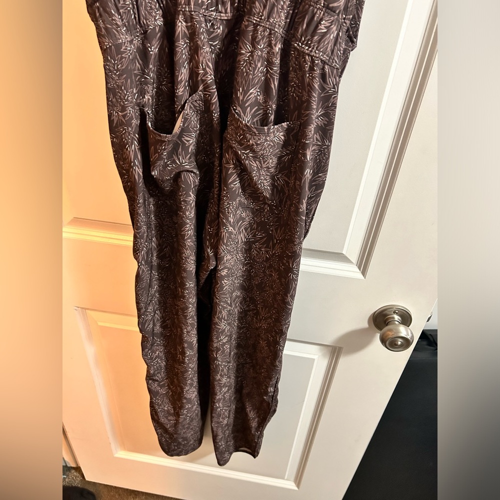 Patagonia fleetwith jumpsuit brown floral size medium - Picture 9 of 12